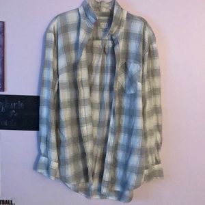 Grey flannel with a sparkly pattern